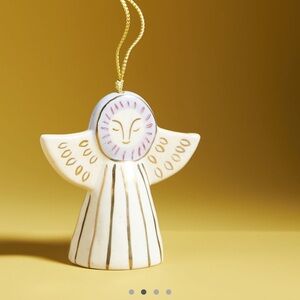 Anthropologie 2021 Sun Angel Christmas Ornament